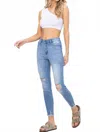 Jelly Jeans Katelyn Skinny Jeans In Light Wash In Blue