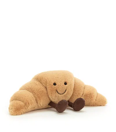 Jellycat Amuseable Croissant In Brown