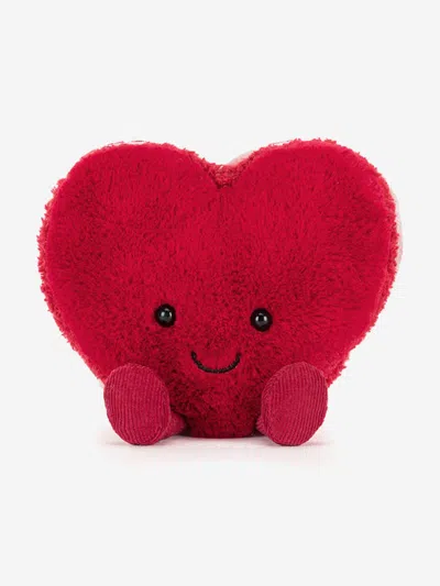 Jellycat Amuseables Arlette Heart Macaron In Red
