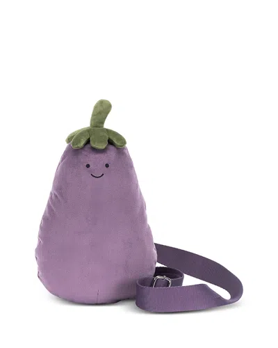 Jellycat Amuseables Aubergine Bag - Ages 3+ In Purple