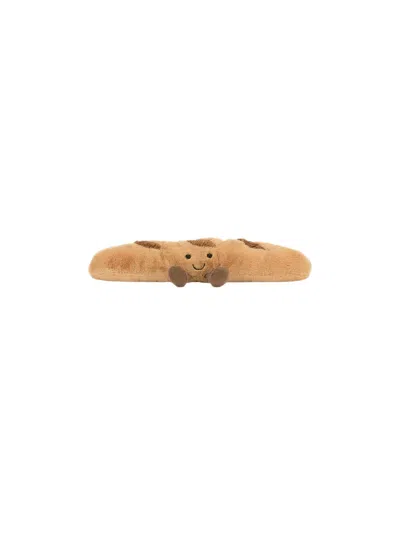 Jellycat Amuseables Baguette (2023) 9cm X 34cm X 7cm Peluches In Brown