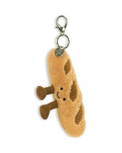 Jellycat Amuseables Baguette Bag Charm - Ages 12m+ In Neutral