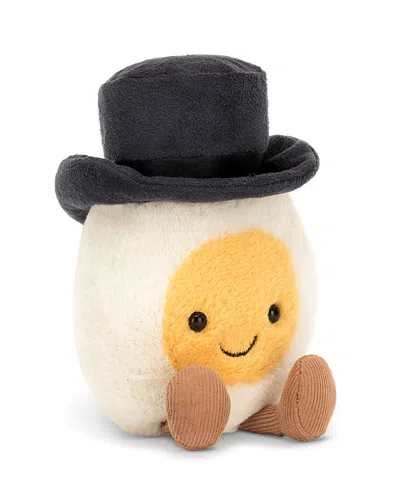 Jellycat Amuseables Boiled Egg Groom Plush - Ages 0+ In White