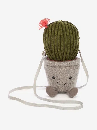 Jellycat Amuseables Cactus Bag In Green