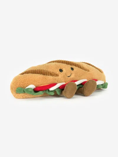 Jellycat Amuseables Caprese Baguette In Brown