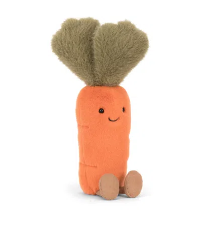Jellycat Babies' Amuseables Carrot In Red