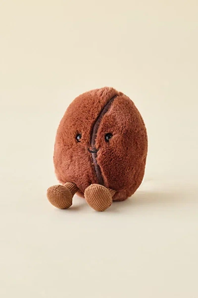 Jellycat Amuseables Coffee Bean Plushie Bag Charm In Brown At Urban Outfitters