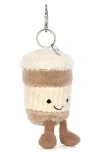 Jellycat Amuseables Coffee To-go Cup Bag Charm In Multi