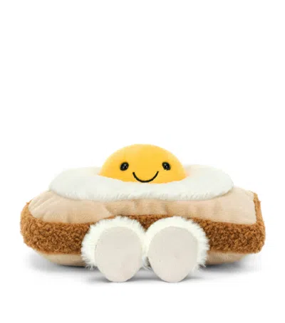 Jellycat Kids' Amuseables Egglantine In Brown