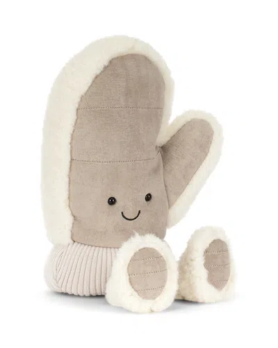 Jellycat Amuseables Fitswell Mitten Plush - Ages 0+ In White