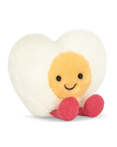 Jellycat Amuseables Heart Boiled Egg Plush - Ages 0+ In Multi