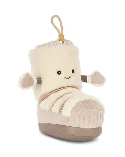 Jellycat Amuseables Perta Snow Boot Plush - Ages 0+ In White