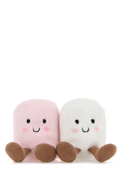 Jellycat Amuseables Pink And White Marshmallows In Multi