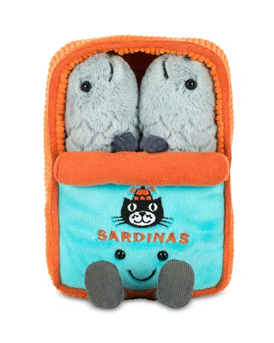 Jellycat Amuseables Sardine Tin Plush Toy - Ages 0+