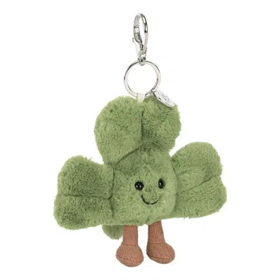 Jellycat Amuseables Siofra Shamrock Bag Charm 'green'