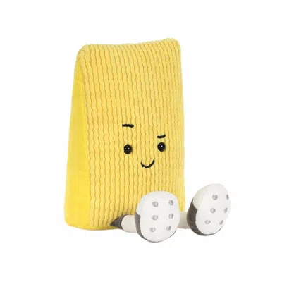 Jellycat Amuseables Sports Card In Yellow In Gold