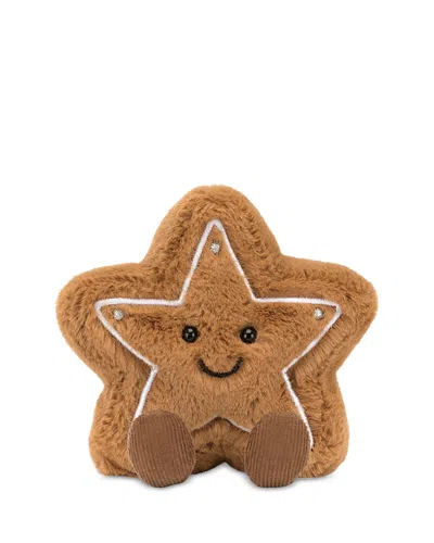 Jellycat Amuseables Star Cookie Plush - Ages 0+ In Brown