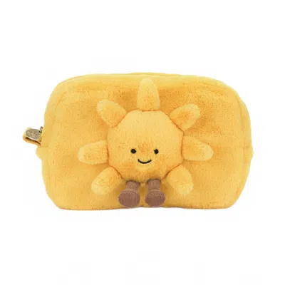 Jellycat Amuseables Sun Pouch In Yellow In Multi