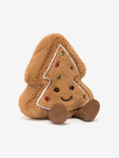 Jellycat Amuseables Tree Cookie In Brown