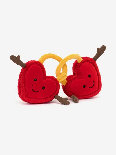 Jellycat Amuseables Val & Tina Love Locks In Red