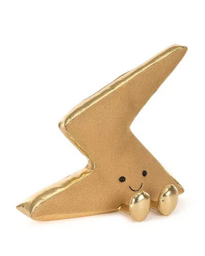 Jellycat Amuseables Zapperty Lightning Bolt In Gold