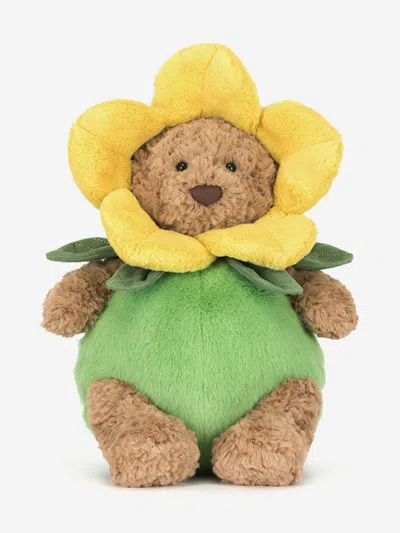 Jellycat Bartholomew Bear Daffodil Outfit In Multi