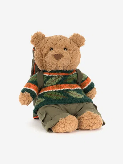Jellycat Bartholomew Bear Hiking Outfit In Brown