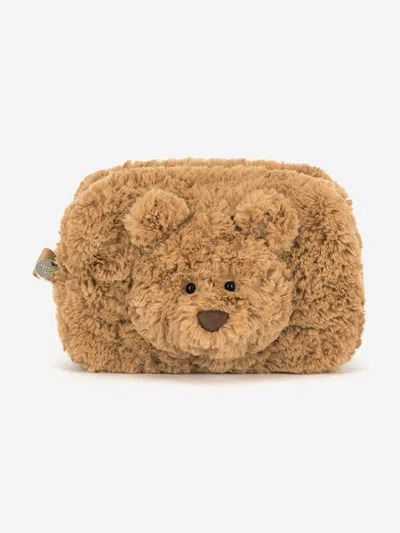 Jellycat Bartholomew Bear Pouch In Sand