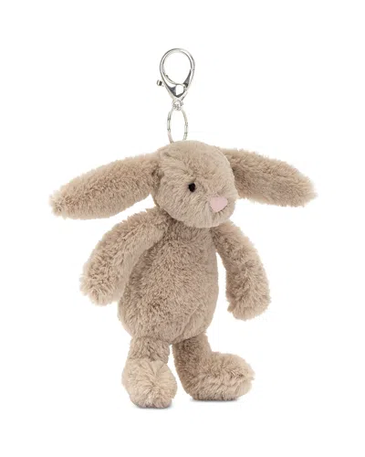 Jellycat Bashful Bunny Bag Charm - Ages 0+ In Brown
