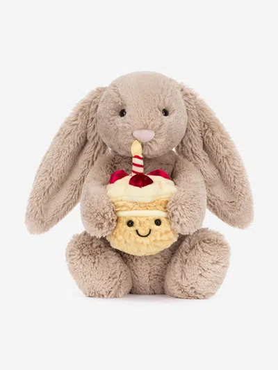 Jellycat Bashful Bunny 'birthday' In Sand