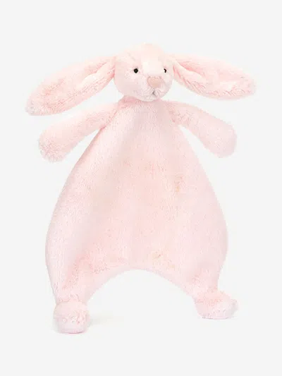 Jellycat Bashful Bunny Comforter In Pink