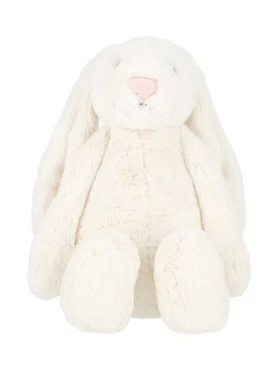 Jellycat Bashful Cream Bunny Big (huge) 51cm X 21cm X 12cm Peluches In Transparent