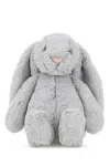 Jellycat Bashful Silver Bunny Medium In Grey