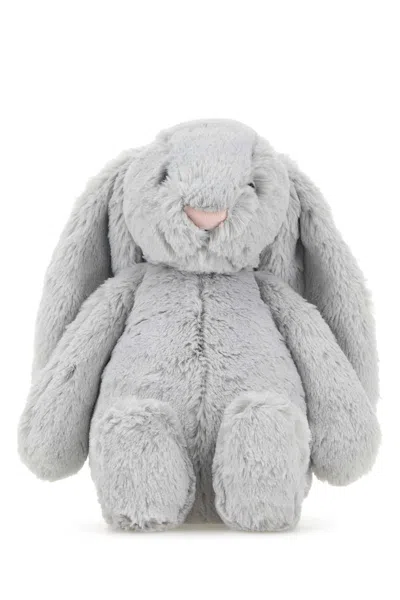 Jellycat Bashful Silver Bunny Original In Gray
