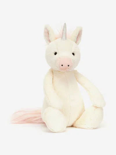 Jellycat Bashful Unicorn In White