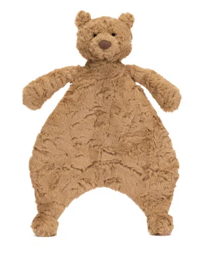 Jellycat Kids' Bear-textured Toy In Brown