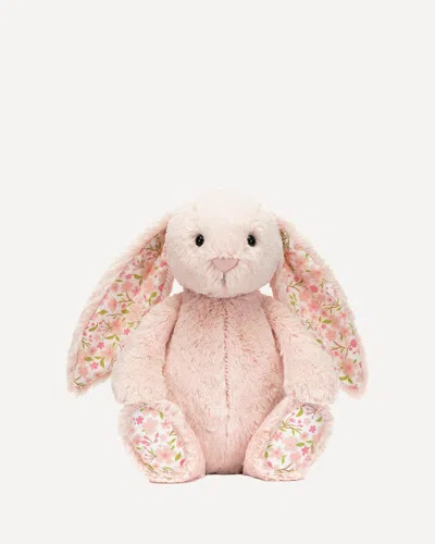 Jellycat Blossom Bunny Cherry Small Plush In Pink