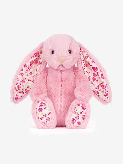 Jellycat Blushkin Blossom Luxe Bunny In Pink