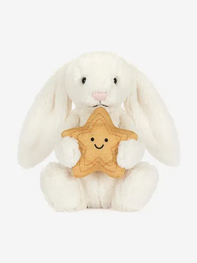 Jellycat Bunny With Star In White