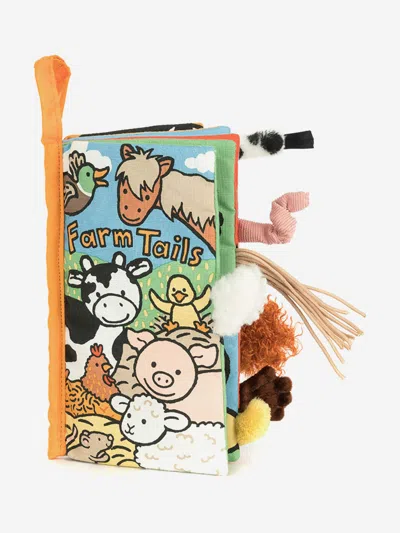 Jellycat Farm Tails Activity Book In Multi
