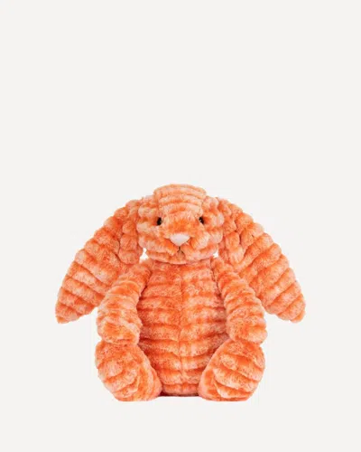 Jellycat Fizzleskip Bunny Plush Toy In Orange