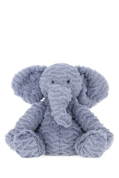Jellycat Fuddlewuddle Elephant Medium Toy In Blue
