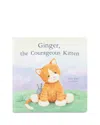 Jellycat Ginger, The Courageous Kitten Book - Ages 0+ In Multi