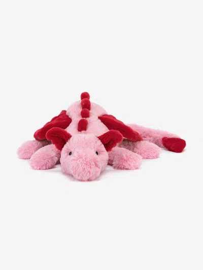 Jellycat Heart Dragon In Pink