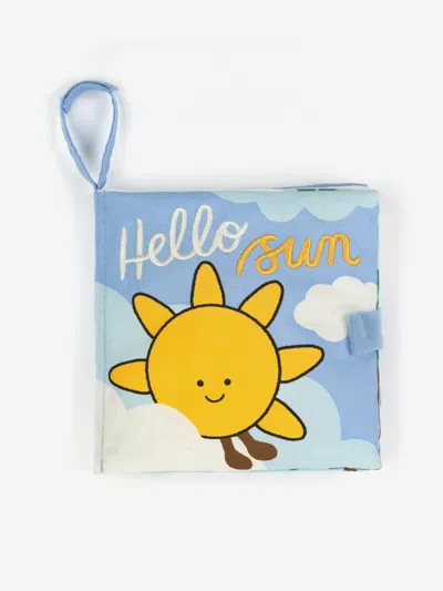 Jellycat Hello Sun Fabric Book In Blue