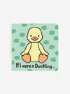 Jellycat If I Were A Duckling Board Book In Green