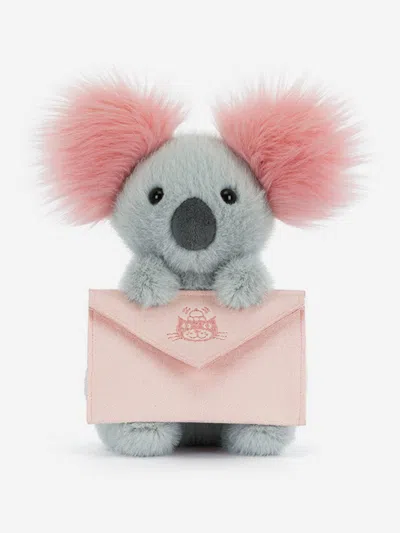 Jellycat Koala With Message In Gray