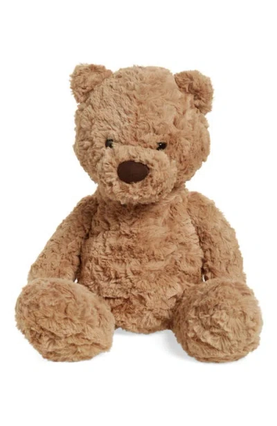 Jellycat Medium Bumbly Bear Stuffed Animal In Brown