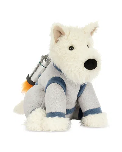 Jellycat Munro Scottie Dog Space Outfit Plush - Ages 12+ In White
