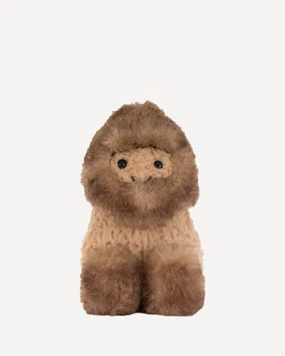 Jellycat Peanut Yeti Outfit Amuseables Plush Toy In Brown